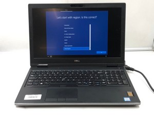 DELL PRECISION 7530 512GB NVME LAPTOP MODEL NO P74F001. INTEL CORE I7-8850H, 16GB RAM,: LOCATION - A RACK