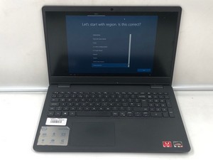 DELL INSPIRON 3505 256GB LAPTOP MODEL NO P90F. AMD RYZEN 5 3500U WITH RADEON VEGA MOBILE GFX, 8GB RAM, 15.6" SCREEN: LOCATION - A RACK