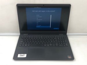 DELL INSPIRON 3505 256GB LAPTOP AMD RYZEN 5 3500U WITH RADEON VEGA MOBILE GFX, 8GB RAM, 15.6" SCREEN: LOCATION - END OF B RACK