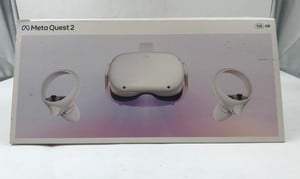 META QUEST 2 128GB V.R HEADSET MODEL NO KW49CM: LOCATION - A RACK