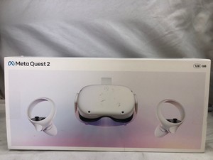 META QUEST 2 128GB VR HEADSET MODEL NO KW49CM: LOCATION - B RACK