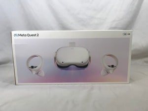 META QUEST 2 128GB V.R HEADSET MODEL NO KW49CM: LOCATION - A RACK