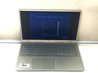 DELL INSPRION 5505 256GB LAPTOP: MODEL NO P102F. AMD RYZEN 5 4500U  WITH RAEDON GRAPHICS, 8GB RAM, 15.6" SCREEN: LOCATION - B RACK