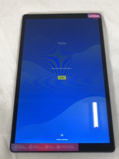 LENOVO TAB M10 HD (2GB+32GB)  TABLET WITH WIFI: MODEL NO P22T: LOCATION - B RACK