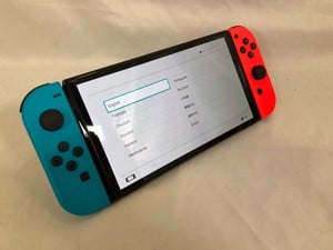 NINTENDO SWITCH OLED CONSOLE MODEL NO HEG-001: LOCATION - A RACK