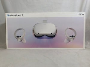 META QUEST 2 128GB V.R HEADSET MODEL NO KW49CM: LOCATION - A RACK