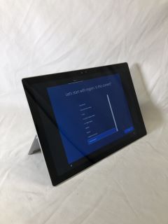 MICROSOFT SURFACE PRO 4 256GB SSD LAPTOP INTEL CORE I5-6300U, 8GB RAM,: LOCATION - A RACK