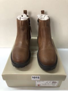 JOHN LEWIS BROWN CHELSEA BOOT - SIZE 6 (239481)