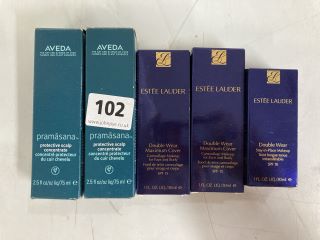 5 X ASSORTED BEAUTY PRODUCTS INC. ESTÉE LAUDER DOUBLE WEAR MAXIMUM COVER CAMOUFLAGE MAKEUP 30ML (605314)