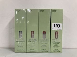 4 X CLINIQUE SMART CUSTOM-REPAIR SERUM 50ML (605314)