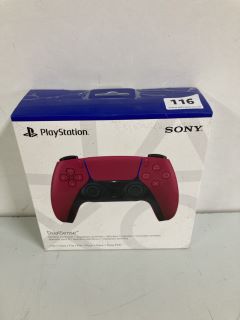 SONY PLAYSTATION 5 DUAL SENSE WIRELESS CONTROLLER - COSMIC RED