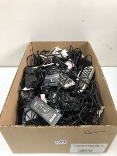 BOX OF ASSORTED LOOSE TELEPHONES