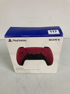 SONY PLAYSTATION 5 DUAL SENSE WIRELESS CONTROLLER - COSMIC RED