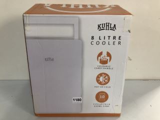 KUHLA 8 LITRE COOLER (WHITE)