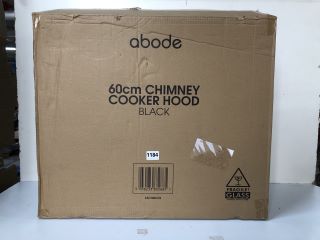 ABODE 60 CM CHIMNEY COOKER HOOD BLACK