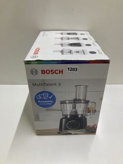 BOSCH MULTI TALENT 3 FOOD PROCESSOR