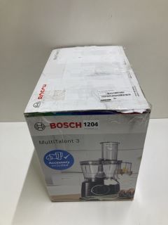 BOSCH MULTI TALENT 3 FOOD PROCESSOR