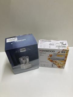 2 X ASSORTED ITEMS INC KENWOOD HAND MIX LITE MIXER