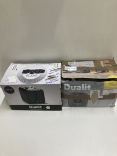 2 X ASSORTED DUALIT TOASTERS