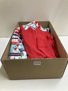 BOX OF CLOTHING TO INC JOHN LEWIS FAIRISLE FLEECE (629447)