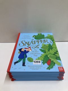 12 X JOHN LEWIS SNAPPER THE PERFECT CHRISTMAS BOOKS (597178)