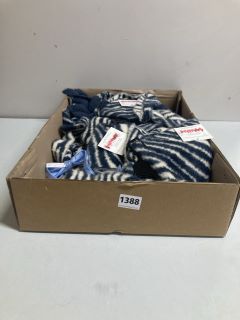 BOX OF JOHN LEWIS ZEBRA HAT & SCARF SET (629678)