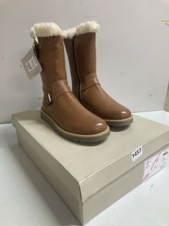 JOHN LEWIS LEIA 2 TAN BOOTS - SIZE:4 (619918)