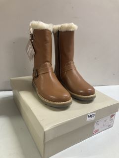 JOHN LEWIS LEIA 2 TAN BOOTS - SIZE 3 (619918)