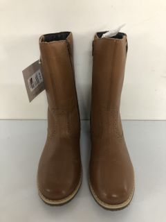 JOHN LEWIS ISOBEL 2 TAN BOOTS - SIZE: 3 (619698)