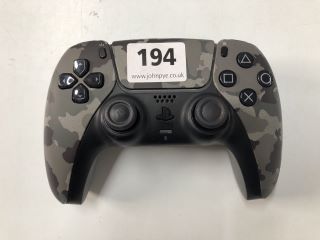 SONY PLAYSTATION 5 DUAL SENSE WIRELESS CONTROLLER - GREY CAMOUFLAGE