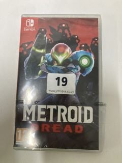 NINTENDO SWITCH METROID DREAD CONSOLE GAME (SEALED)