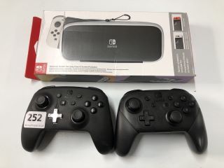 3 X GAMING ITEMS INC. NINTENDO SWITCH PRO CONTROLLER