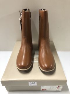 JOHN LEWIS ISOBEL 2 TAN BOOTS - SIZE: 3 (611276)