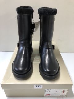 JOHN LEWIS LEIA 2 BLACK BOOTS - SIZE: 5 (611276)