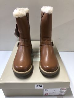 JOHN LEWIS LEIA 2 TAN BOOTS - SIZE: 4 (611276)