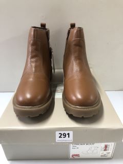 JOHN LEWIS CHELSEA BOOT TAN BOOTS - SIZE: 6 (611276)