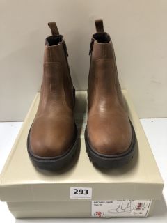 JOHN LEWIS CHELSEA BOOT DARK BROWN BOOTS - SIZE: 5 (611276)