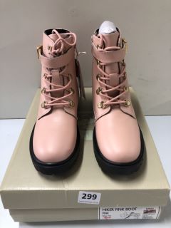 JOHN LEWIS HIKR PINK BOOTS - SIZE: 3 (611276)