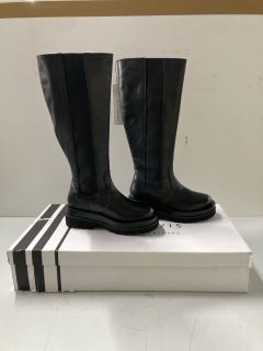 JOHN LEWIS VIOLETTA BLACK BOOTS SIZE: 5 (655262)