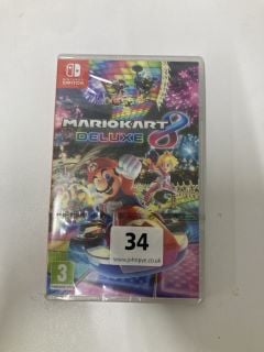 NINTENDO SWITCH MARIOKART DELUXE 8 CONSOLE GAME (SEALED)