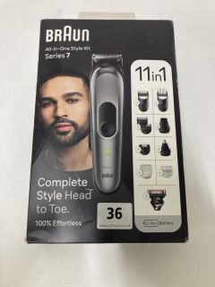 BRAUN SERIES 7 ALL-IN-ONE STYLE KIT