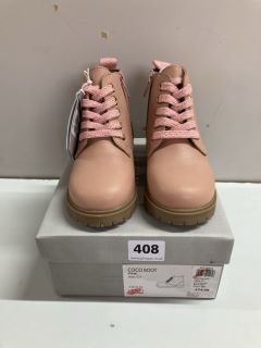 JOHN LEWIS COCO BOOT CHILDREN'S PINK BOOTS - SIZE: C7 (636209)