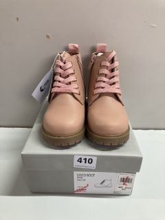 JOHN LEWIS COCO BOOT CHILDREN'S PINK BOOTS - SIZE: C8 (636209)