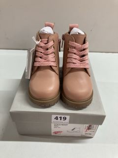 JOHN LEWIS COCO BOOT PINK CHILDREN'S BOOTS - SIZE: C4 (636209)