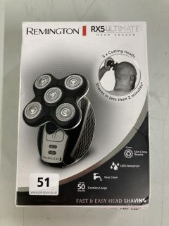 REMINGTON RX5 ULTIMATE HEAD SHAVER