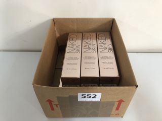 BOX OF URBAN DECAY NAKED SKIN WEIGHTLESS ULRTA DEFINITION LIQUID MAKEUP (629743)