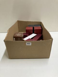 BOX OF ASSORTED ITEMS INC. ESTÉE LAUDER NUTRITIOUS RADIANT ENERGY LOTION (630537)