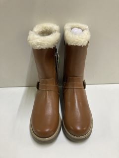 JOHN LEWIS LEIA 2 TAN BOOTS - SIZE: 5 (630537)