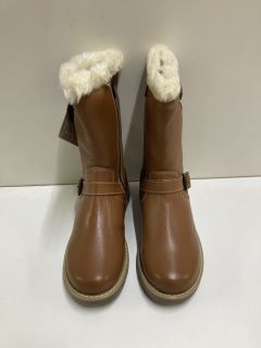 JOHN LEWIS LEIA 2 TAN BOOTS - SIZE: 3 (630537)