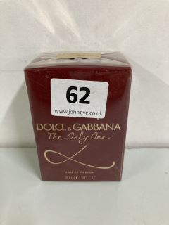 DOLCE & GABBANA THE ONLY ONE EAU DE PARFUM 30ML (SEALED) (638484)